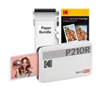KODAK Mini 2 Retro 4PASS Stampante Fotografica Portatile (5.3x8.6cm) Pacchetto