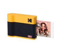 KODAK Mini 3 ERA Stampante Foto 7,6x7,6cm, 4PASS, 8 Fogli, Giallo | Bluetooth, compatibile con iPhone e Android, resistente alle impronte, all’acqua e allo scolorimento