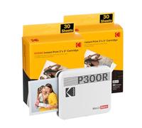 Kodak Mini 3 Retro P300R Stampante Fotografica BT +60 Fogli White