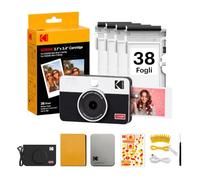 KODAK Mini Shot 2 Retro Fotocamera Istantanea, Kit Regalo, Bianco