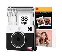 Kodak Mini Shot 3 Retro C300R Fotocamera Istantanea +60 Fogli White