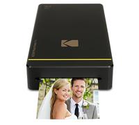 Kodak - Mini Stampante Fotografica portatile Wi-Fi & NFC per formato 2.1 x 3.4", con tecnologia di stampa in sublimazione cromatica brevettata avanzata e uno strato di preservazione delle foto (nero)