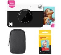 KODAK Pacchetto Base per Fotocamera istantanea Printomatic (Nero) + Carta Zink (20 Fogli) + Custodia Deluxe + Comoda Tracolla