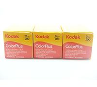Kodak, pellicola 35 mm, modello ColorPlus 200 ASA, 24 esposizioni, confezione da 3