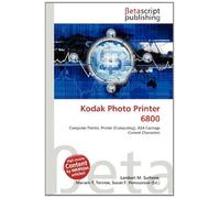 Kodak Photo Printer 6800: Computer Printer, Printer (Computing), ASA Carriage Control Characters