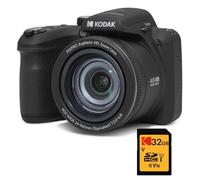 Kodak Pixpro Astro Zoom AZ405 Bridge Camera 20MP Nero + Scheda SDHC Ultra High Speed U1 da 32 GB