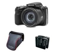 KODAK Pixpro Astro Zoom AZ425 - Fotocamera digitale Bridge, Zoom ottico 42X, grandangolare da 24 mm, 20 megapixel, LCD 3, video Full HD 1080p, batteria agli ioni di litio - nero