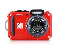 KODAK Pixpro WPZ2 - Fotocamera Digitale Compatta 16M Pixel, Impermeabile fino a 15m, Antiurto, Video 720p, Schermo LCD 2,7 - Batteria Li-ion, Rosso
