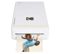 Kodak PM - Stampante fotografica mini con dock per iPhone e Android, bianco