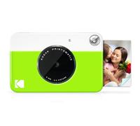 KODAK Printomatic Fotocamera istantanea stampe su carta fotografica Zink Zero Ink 2x3 con retro autoadesivo, Verde neon