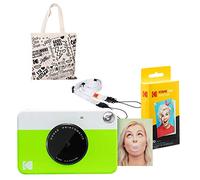 Kodak Printomatic Fotocamera istantanea (Verde) Starter kit con borsa a tracolla