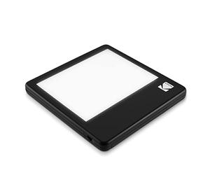 KODAK Scatola luminosa a LED da 12,7 x 10,2 cm per negativi, diapositive e pellicole, pannello illuminato per la visualizzazione e la scansione di foto