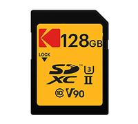 KODAK SD Card 128 GB UHS-II U3 V90 SDXC ULTRA PRO Performance