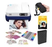 KODAK Smile Classic Camera Istantanea Digitale, Foto 16MP, Bluetooth, 35 Stampe/Carica, con Confezione Carta 3.5x4.25 inch, ZINK e Cornici Adesive, Nero