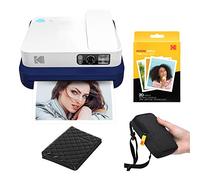 KODAK Smile Classic Fotocamera digitale istantanea con Bluetooth (Blu) Kit da viaggio