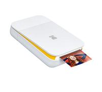 KODAK Smile Stampante Digitale Istantanea, Mini Stampante Bluetooth Pop-Open per iOS e Android, Modifica, Stampa e Condivisione Foto ZINK 2x3 con App Smile, Bianco/Giallo