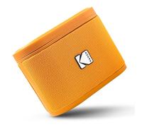 KODAK SOUNDBRIX - Altoparlante portatile senza fili, connessione fino a 100 altoparlanti, dock magnetico e suono potente 5 W, 3 H, colore: Arancione