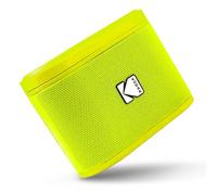 KODAK SOUNDBRIX - Altoparlante portatile senza fili, connessione fino a 100 altoparlanti, dock magnetico e suono potente 5 W, 3 ore, colore giallo