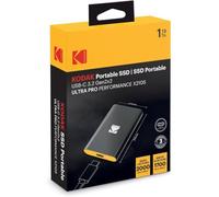 Kodak - SSD esterno portatile X210S - Alluminio - USB 3.2 Gen2x2 - Compatibile con PC Mac PS5 Xbox - 1TB - Leggero - Cavo USB-C incluso - per il gioco e il lavoro