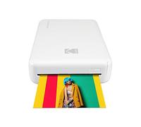 Kodak Stampante fotografica Mini 2 HD, istantanea, senza fili e mobile con tecnologia di stampa brevettata 4Pass, compatibile con iOS e Android, Bianco