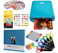 KODAK Step - Stampante fotografica istantanea con Bluetooth/NFC, tecnologia ZINK e app KODAK per iOS e Android (blu)