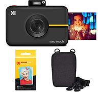 KODAK Step Touch Fotocamera digitale con stampa istantanea da 13 MP, touchscreen LCD da 3,5 pollici(Nero) Pacchetto viaggio