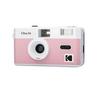 KODAK Ultra F9 - Fotocamera Analogica Riutilizzabile 35mm, Obiettivo Fisso 31mm F/9, Flash Integrato, Caricamento Facile, Riavvolgimento Manuale, Ideale per Interni - Rosa