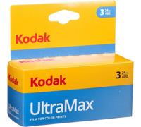 Kodak UltraMax 400 Pellicola 35mm 24 Pose 3-Pack