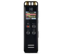 KODAK VRC550 - Registratore Vocale ad Alta Intensità, Mini Dettaphone Avanzato Ricaricabile con Comando Vocale, Batteria al Litio, Lettore MP3 e Dispositivo di Ascolto