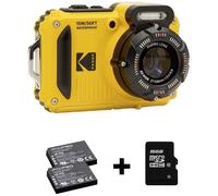 Kodak WPZ2YL6 Pixpro WPZ2 + 2 Akku + microSD Bundle Fotocamera digitale 15 Mega