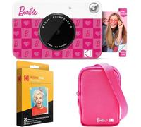 KODAK x Barbie Printomatic Fotocamera Digitale a Colori Completi con Stampa Istantanea Bundle Iniziale Barbie (Stile Iconico) + Custodia Deluxe per Fotocamera Barbie + Carta Zink (20 Fogli)