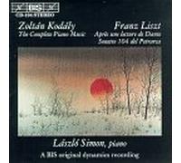 Kodaly/Franz Liszt/Simon - Marosszek Dances/Apres un Lect