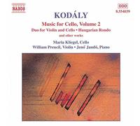 Kodaly Zoltan - Opere X Vlc (Integrale) Vol.2: Prel