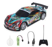 Kodbiby Auto Telecomandata, 1:22 Macchina Telecomandata RC Drift Car Auto Auto da Corsa Telecomandata con Luci Brillanti, Auto da Drift Regalo per Adulti Ragazze e Ragazzi