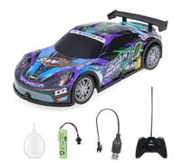 Kodbiby Auto Telecomandata, 1:22 Macchina Telecomandata RC Drift Car Auto Auto da Corsa Telecomandata con Luci Brillanti, Auto da Drift Regalo per Adulti Ragazze e Ragazzi