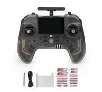 Kodbiby Trasmettitore RC con Telecomando RC con Schermo IPS da 2,4 Pollici 18/32 2,4 GHz ELRS AFHDS 3 Raffreddamento e Connessione Trainer per Barca Drone Aereo Auto