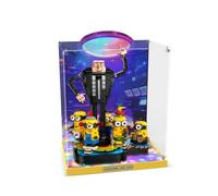 KoDeer Vetrina Acrilica per Lego Gru e i Minions 75582, 3 mm Antipolvere, Trasparente