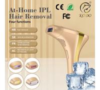 KODO 2025 Personalizzazione di fascia alta Depilazione laser a ghiaccio Epilatore laser IPL permanente Fotoepilatore indolore 4 in 1 viso e corpo golden
