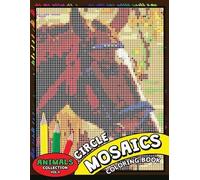 Kodomo Publishing Circle Mosaics Coloring Book 4 (Tascabile)