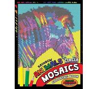 Kodomo Publishing Rainbow Animals Circle Mosaics Coloring Book (Tascabile)