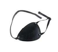 Kodxylytix Benda per occhi da pirata, regolabile, creativa, per cosplay, travestimento, adulti, occhio destro, 13 cm x 10 cm