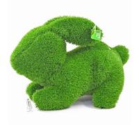Kögler 53288 AniPlants Statuetta decorativa a forma di coniglio, in erba artificiale, 65 cm, resistente alle intemperie e indeformabile, con ancora per il fissaggio, ideale come decorazione per il