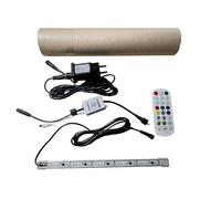 Köhko Striscia di illuminazione a LED multifilo, impermeabile, 30 cm, per cascata, 30 cm, colorata