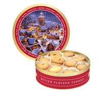 Koekjes in kerstmis koekblik mix 340g