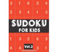 Koel Dorean Sudoku For Kids (Tascabile) Sudoku Puzzle Book