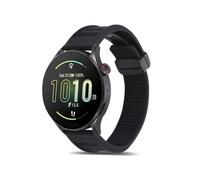 Koelaa 22mm Cinturino per Amazfit Bip 5/Cheetah/Cheetah Pro/GTR 4/3 Pro/2 eSIM/2e/Pace/Stratos 3, Sportivo, Cinturino Magnetico Silicone Traspirante Ricambio-Nero