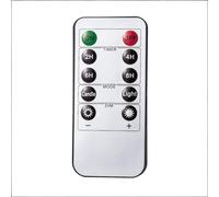 Koelaa Telecomando per Candele LED - Dimmerazione, Timer 2/4/6/8 ore, Ciclo Automatico 24 Ore, Modalità Tremolante/Fissa, Funziona Solo con Candele LED