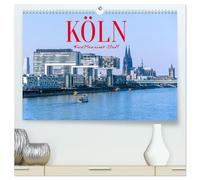 Köln - Facetten einer Stadt (hochwertiger Premium Wandkalender 2026 DIN A2 quer), Kunstdruck in Hochglanz: Köln - Eine Stadt voller Geschichte, Kultur und Lebensfreude