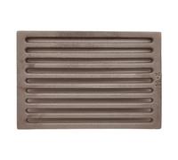 Koem Griglia in Ghisa per Caduta Cenere e Aerazione Resistente alle Alte Temperature per Camini Stufe Barbecue Fornelli Made In Italy (20,6X30 cm)