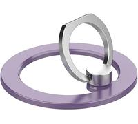 KOEMCY Anello Per Cellulare Magnetic Phone Holder Stand Supporto Telefono Auto Magnetico Accessori Magsafe Anello Telefono Per Dito Supporto Smartphone Adesivo Magsafe(Viola)